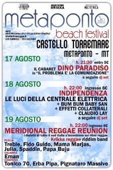 Metaponto Beach Festival - Matera