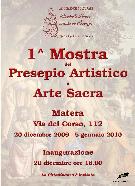 1^ MOSTRA DEL PRESEPE ARTISTICO E ARTE SACRA - Matera