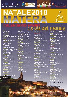 Le vie del Natale 2010 - calendario eventi - Matera