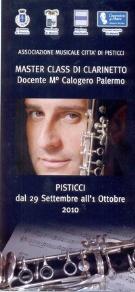 Master Class di Clarinetto - Matera
