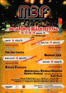 Metaponto Beach Festival 2010 - Matera
