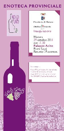 Inaugurazione Enoteca provinciale  - Matera