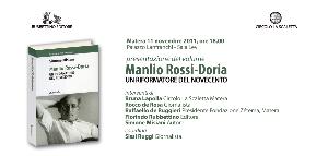 Manlio Rossi-Doria: un riformatore del Novecento  - Matera