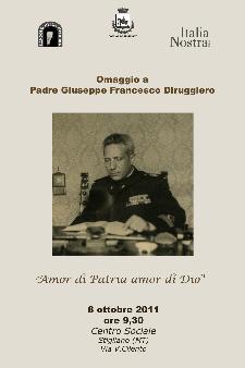 Omaggio a Padre Giuseppe Francesco Diruggero - 8 ottobre 2011 - Matera