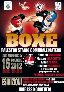 BOXE - 16 dicembre 2012 - Matera