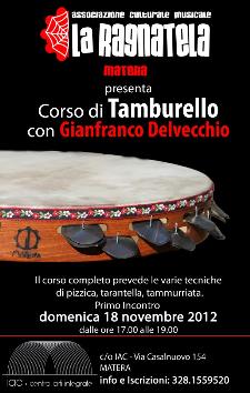 Corso di Tamburello - 18 novembre 2012 - Matera