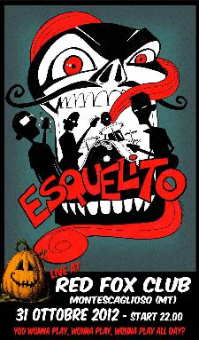 Esquelito live - Halloween 2012 - 31 ottobre 2012 - Matera