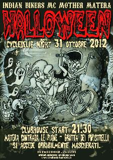 HALLOWEEN CYCLEDELIC NIGHT - 31 ottobre 2012 - Matera