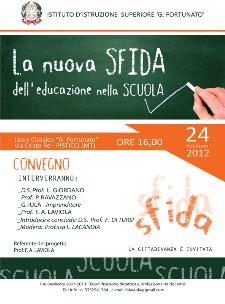 La Nuova Sfida dell'Educazione nella Scuola  - Matera