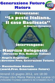 La Peste Italiana. Il caso Basilicata - Matera