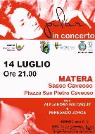 Pilar in concerto a Matera - 14 luglio 2012 - Matera