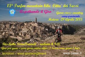 13 TROFEO MOUNTAIN BIKE CITTA' DEI SASSI - Matera