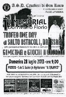 1 Memorial Don Mario Florio  - Matera