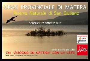 Alla scoperta della Natura nella Riserva Regionale di San Giuliano - 27 ottobre 2013 - Matera