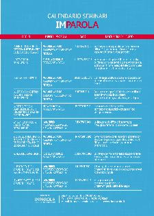 Calendario Seminari Imparola - Matera