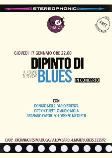 Dipinto di Blues live - 17 gennaio 2013 - Matera