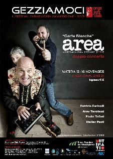 Gezziamoci 2013 - AREA in concerto  - Matera