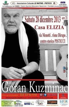 Goran KUZMINAC in concerto - 28 dicembre 2013 - Matera