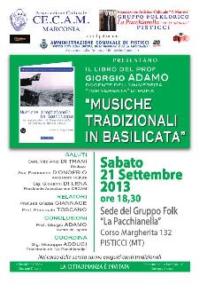 Musiche Tradizionali in Basilicata - 21 settembre 2013 - Matera