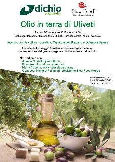 Olio in terra di Uliveti - 30 novembre 2013 - Matera