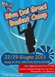 Riva dei Greci Basket Camp  - Matera