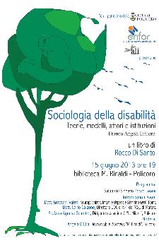 Sociologia della disabilit  - 15 giugno 2013 - Matera