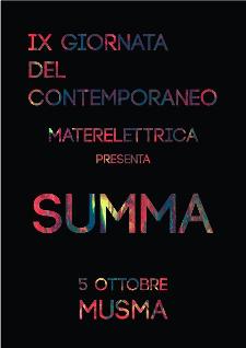 Summa - 5 ottobre 2013 - Matera