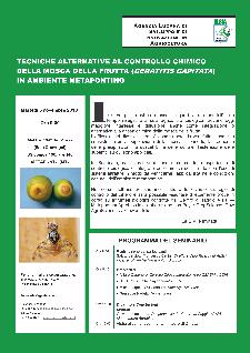 Tecniche alternativa al controllo chimico della mosca della frutta - 5 novembre 2013 - Matera