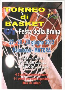 Torneo Basket - Festa della Bruna 2013  - Matera