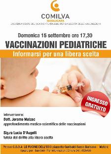 Vaccinazioni Pediatriche - 15 settembre 2013 - Matera