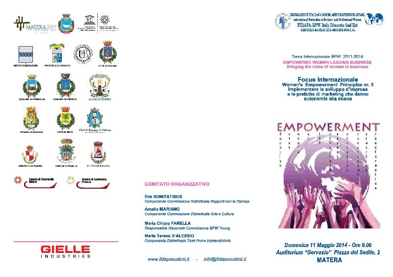 Empowerment  - 11 Maggio 2014