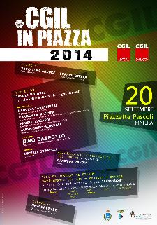 CGIL IN PIAZZA 2014 - 20 settembre 2014 - Matera