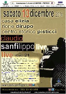 Claudio Sanfilippo in concerto - 13 Dicembre 2014 - Matera