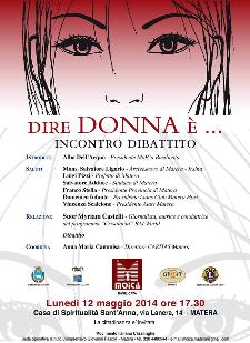 Donna  ... - 12 Maggio 2014 - Matera