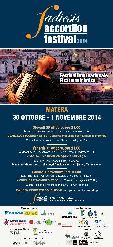 Fadiesis accordion festival 2014  - Matera