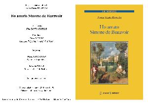 Ho amato Simone de Beauvoir - 8 marzo 2014 - Matera