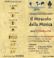 Il miracolo della musica - 11 Ottobre 2014 - Matera