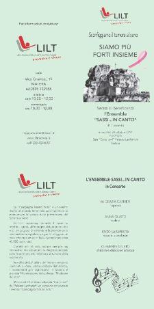 L'Ensemble Sassi in Canto - 29 Ottobre 2014 - Matera