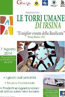 Le Torri Umane di Irsina  - Matera