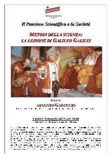 Metodi della Scienza: La lezione di Galileo Galilei - 9 Maggio 2014 - Matera