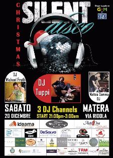 Silent disco-Christmas - 20 Dicembre 2014 - Matera