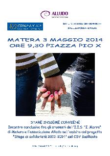 Stare insieme conviene - 3 Maggio 2014 - Matera