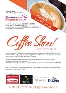 1 Coffee Show - 18 Febbraio 2015 - Matera