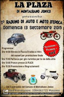 1 Raduno di auto e moto d'epoca - 13 Settembre 2015 - Matera