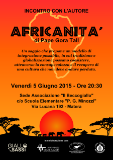 Africanit  Introspezione della cultura africana - 5 Giugno 2015 - Matera