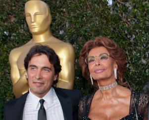Carlo Ponti Jr con la Madre Sophia Loren - Matera