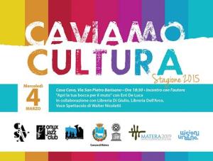 Caviamo Cultura 2015  - Matera
