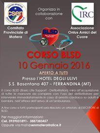 Corso BLSD - 10 Gennaio 2016 - Matera