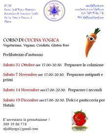 Corso di Cucina Yogica - Vegetariana, Vegana, Crudista, Gluten Free - Antipasti e Primi - Matera