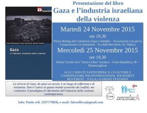 Gaza e l'industria Israeliana della violenza - 25 Novembre 2015 - Matera